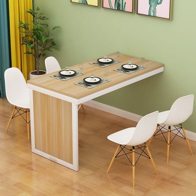 Wall Mounted Foldable Dining Table, Wall Mounted Dining Table For 4