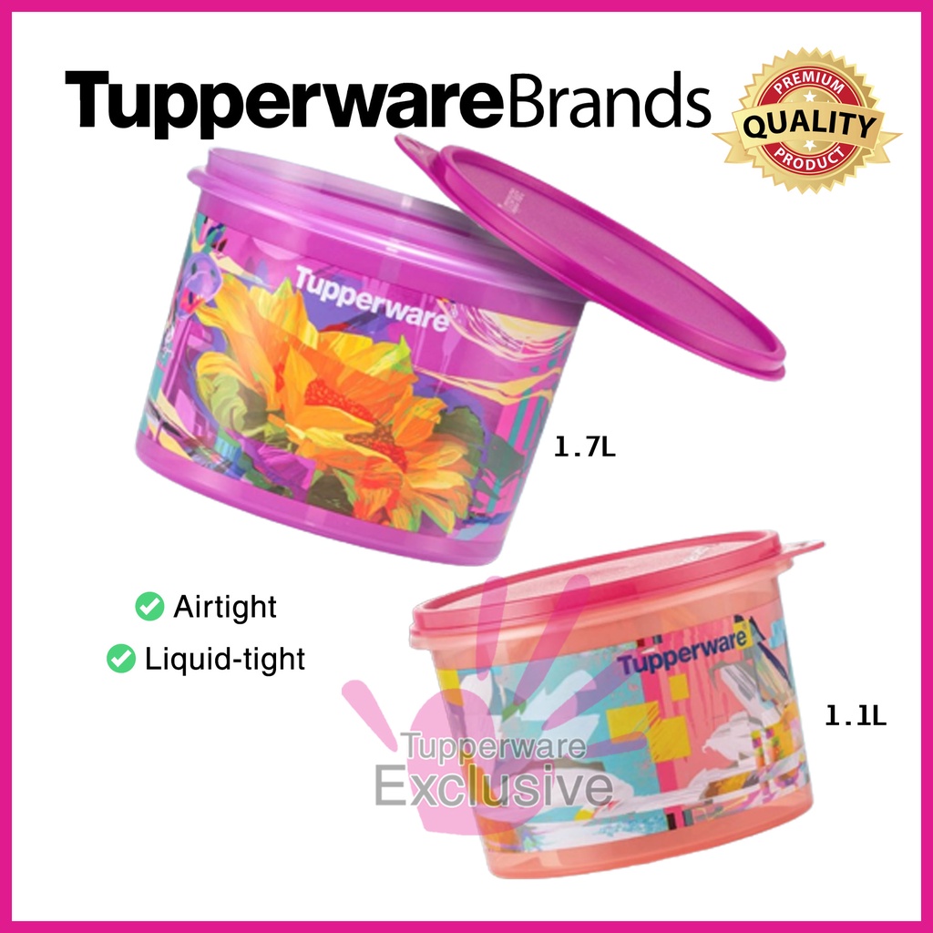 Artville Eco Canister Set Tupperware Original Shopee Malaysia