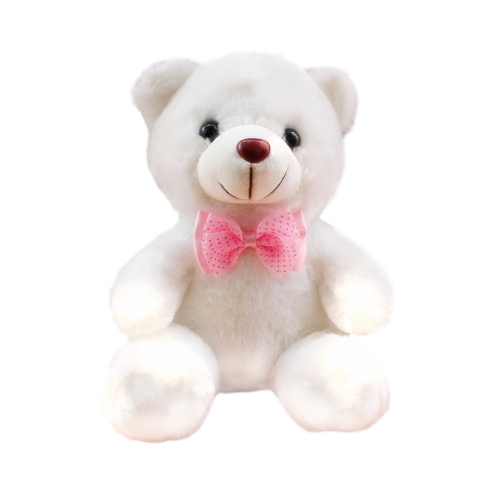 fluffy bear plush