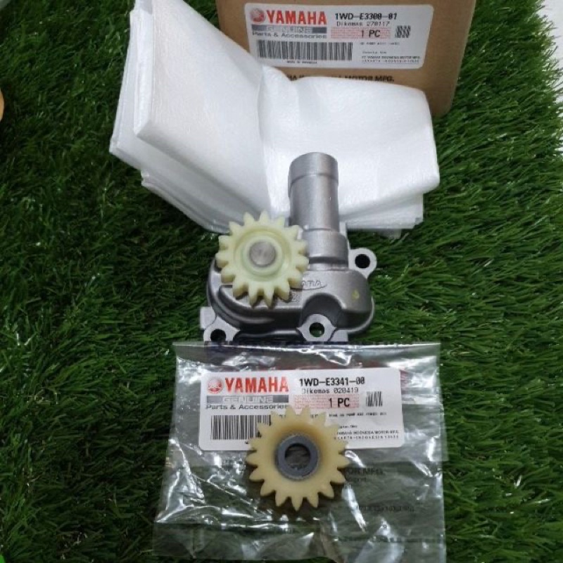 OIL PUMP ASSY IDLE GEAR YZF-R25 100% ORIGINAL YAMAHA PARTS | Shopee ...