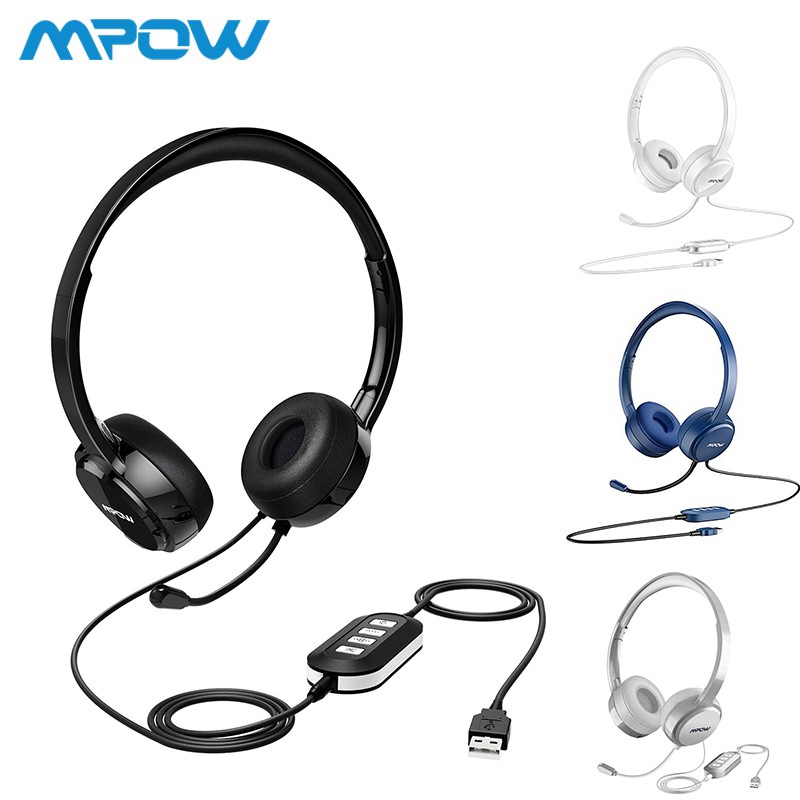 computer headset with microphone noise cancelling