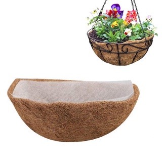 Coco Coir Liners Semicircle Coconut Fiber Plant Basket
