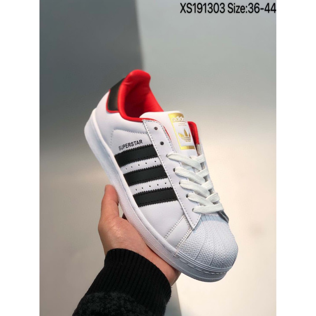 superstar black red
