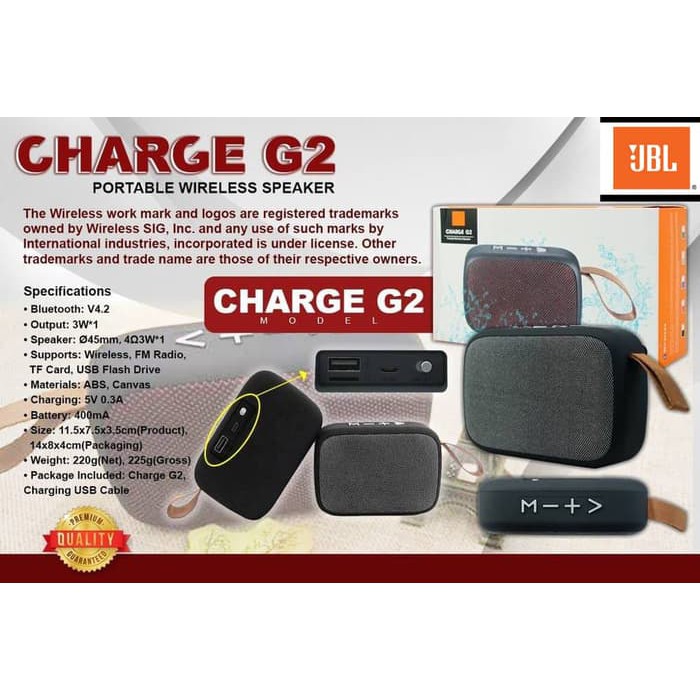 speaker jbl g2