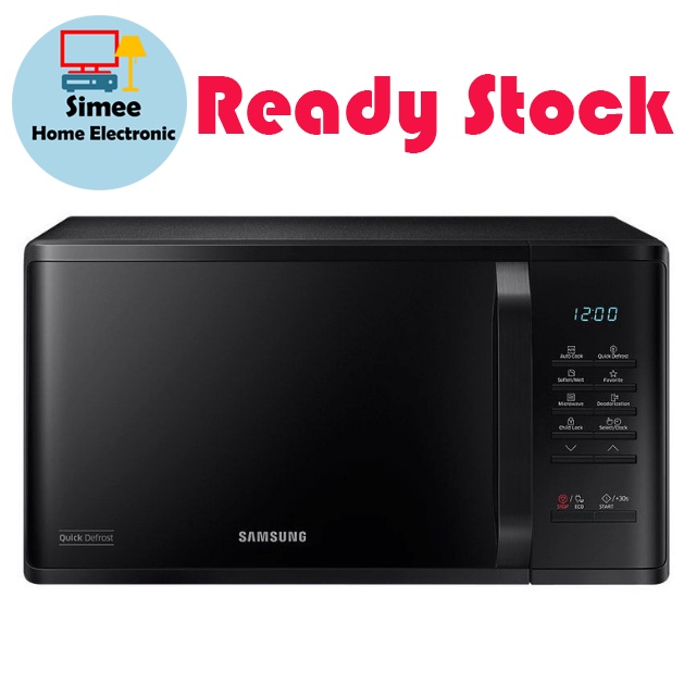 SAMSUNG Microwave Oven MS23K3513 Shopee Malaysia