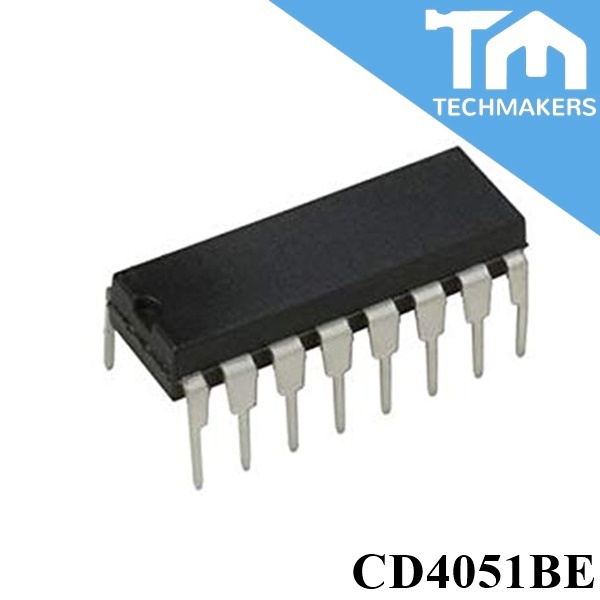 CD4051BE CMOS Analog Multiplexers/Demultiplexers with Logic Level