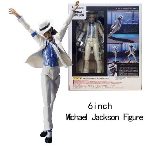 Michael Jackson Doll Moonwalk Beat PVC Smooth Criminal Moonwalk Action