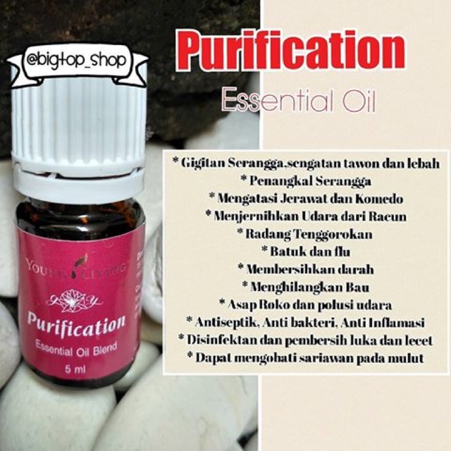 Purification Essential Oil 15ml Shopee Malaysia