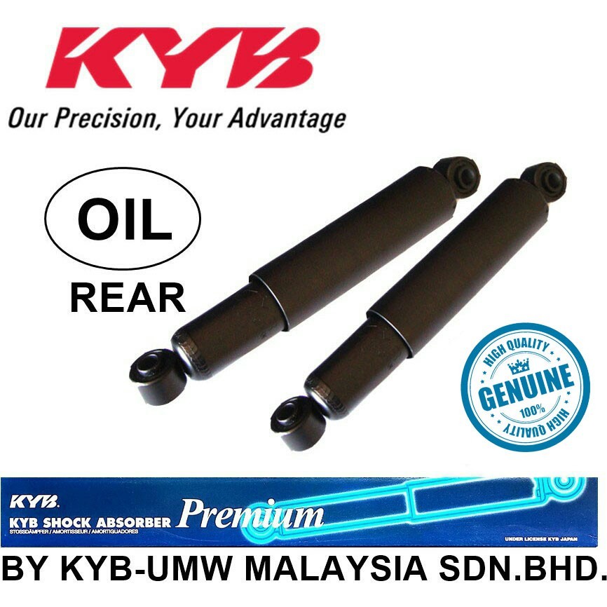 Proton Saga Iswara Lmst 1985 2008 Original Kyb Shock Absorber New Rear Per Pcs Oil Type Shopee Malaysia