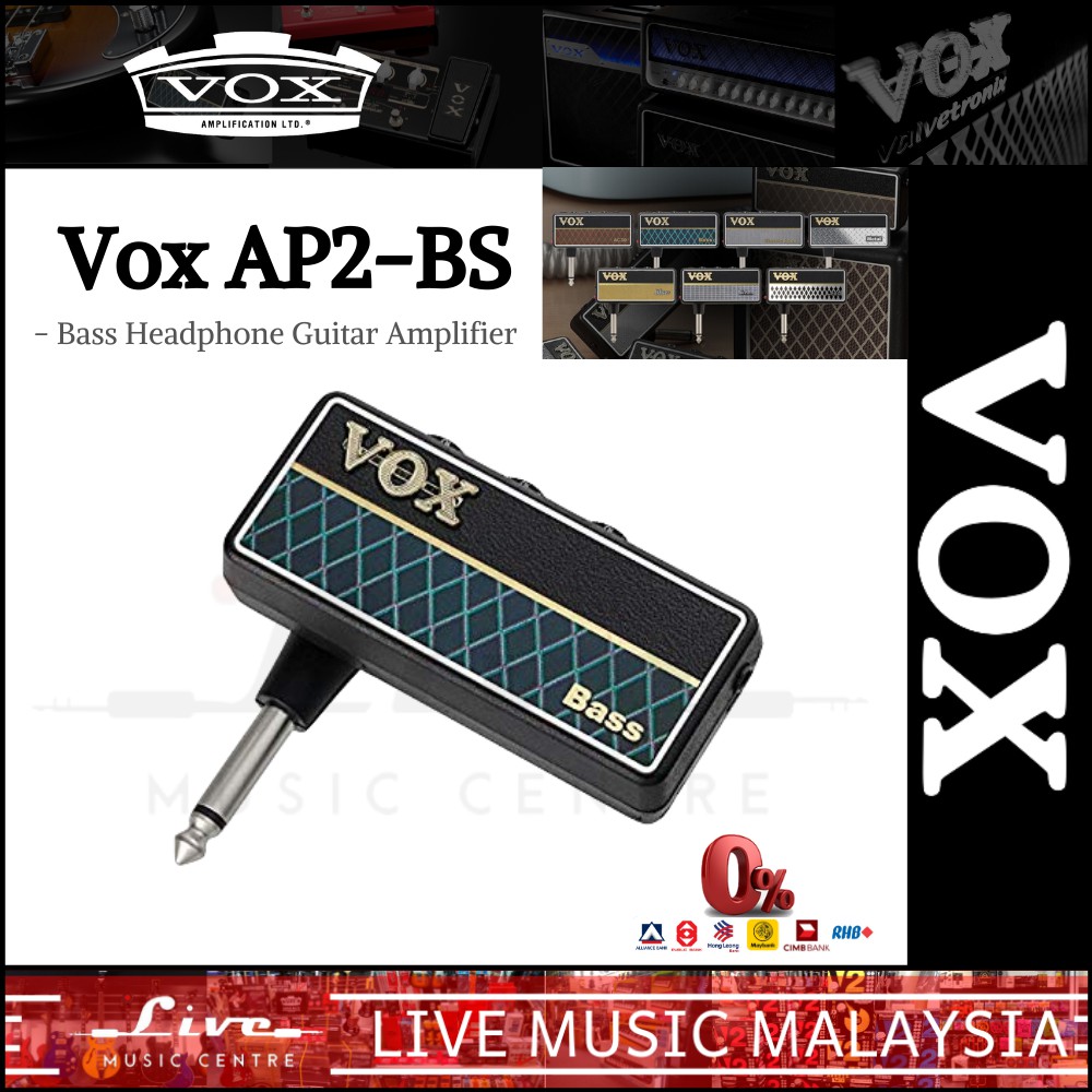 vox ap2bs amplug bass g2 guitar headphone amp