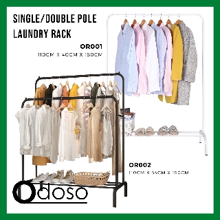 Laundry Rack Cloth Organizer Cloth Hanger Rak Baju 110cm Laundry Rack Cloth Organizer Cloth Hanger Rak Baju 110cm