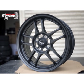 Racing Hart Cp035 15 Matt Satin Black Flow Forming Super Light Wheels 15 X6 5jj Et 38 Pcd 4x100 Flow Forming Shopee Malaysia