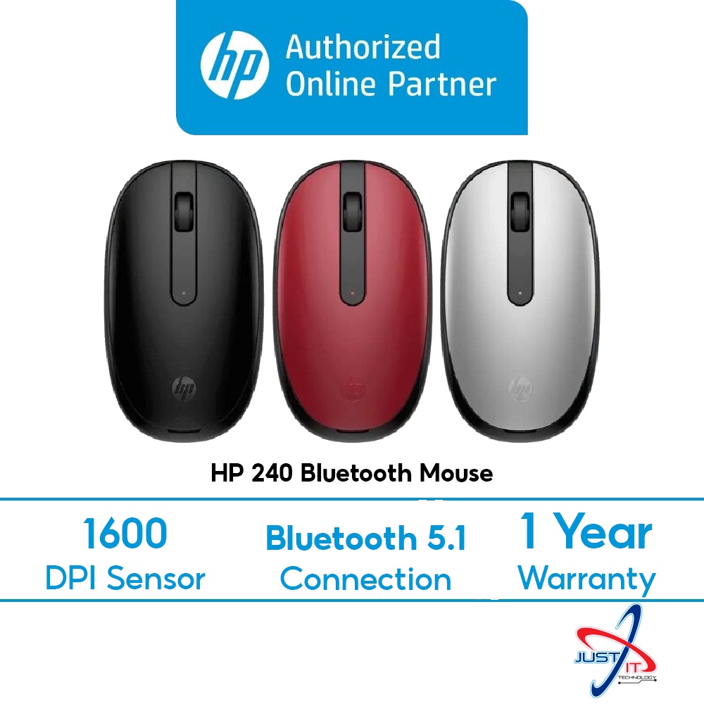 Hp 240 Bluetooth Mouse Shopee Malaysia 8491