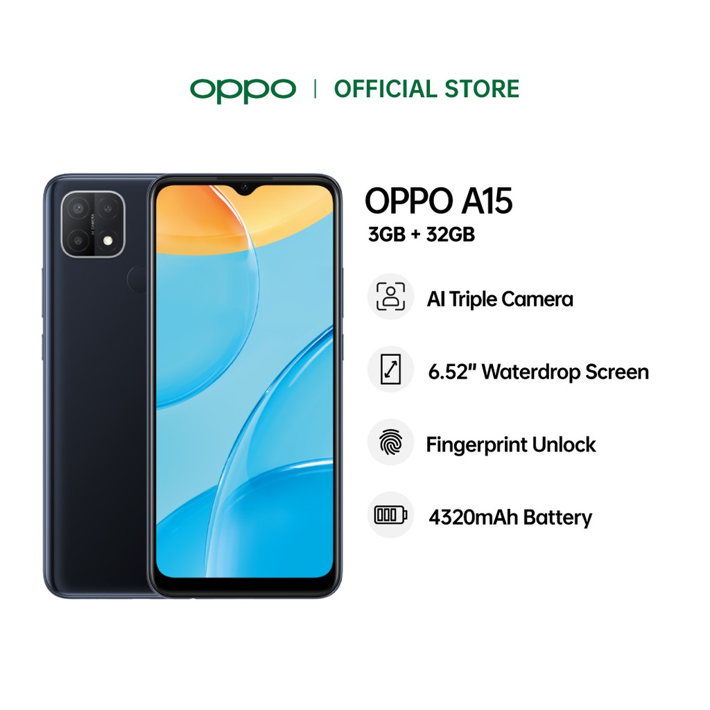 Oppo A15 3 32gb Phone Audio Kedah