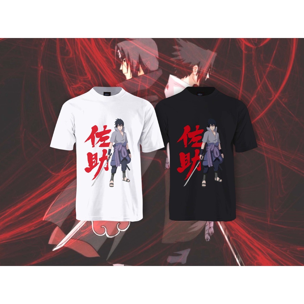 LATEST DESIGN!!! Tshirt Uchiha Sasuke!!! Sharingan Brothers!! | Shopee ...