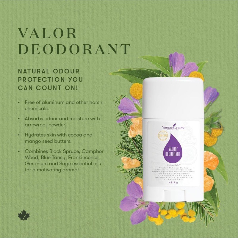Trække på har Rendezvous Valor Deodorant Young Living | Shopee Malaysia