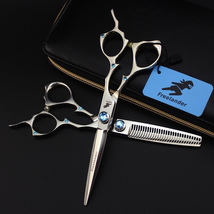 Imported Sharp And Durable 6Inch Japanese Barber Scissors Freelander Fr10 Gunting Gunting