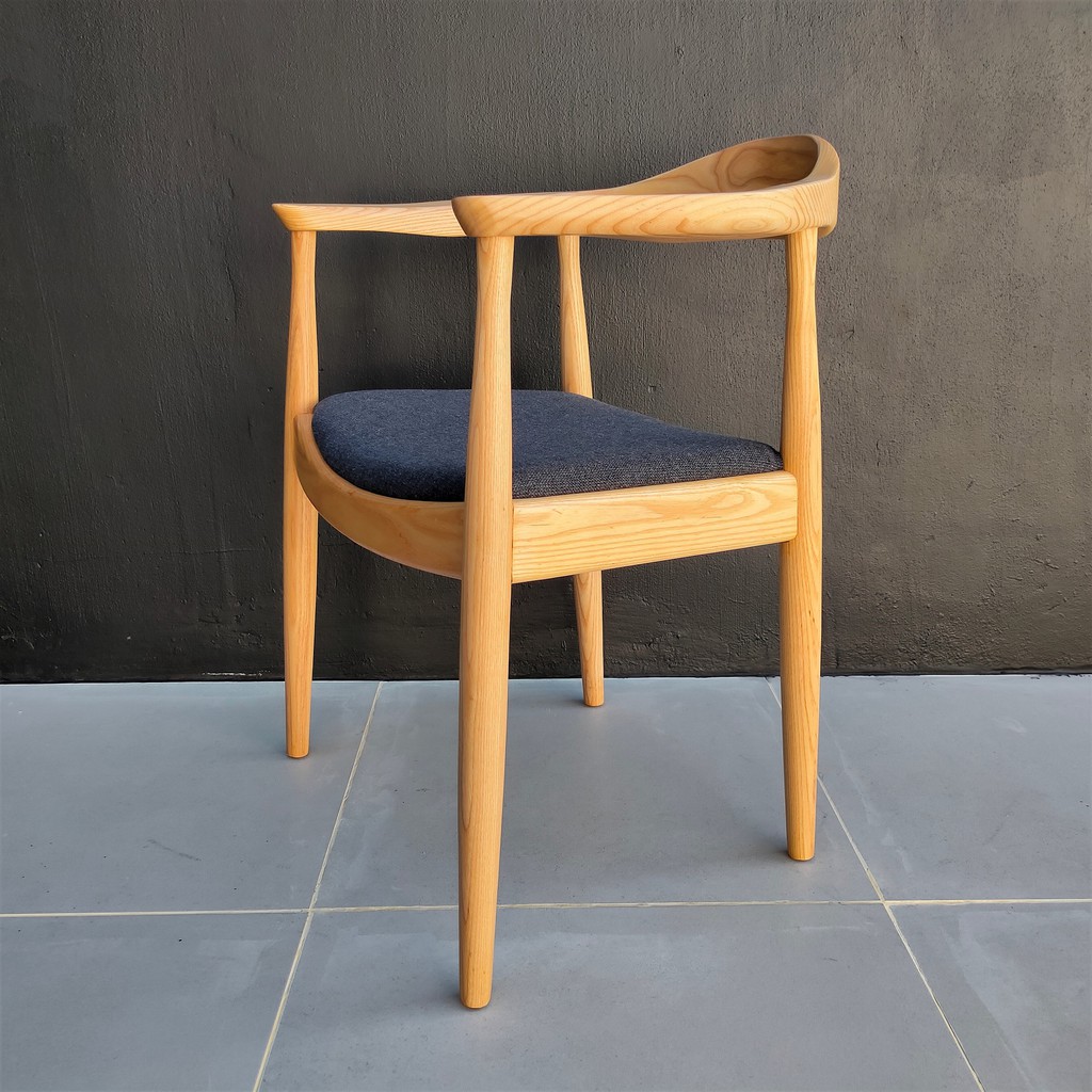 SOLID ASH WOOD DINING CHAIR FRM8888 Shopee Malaysia