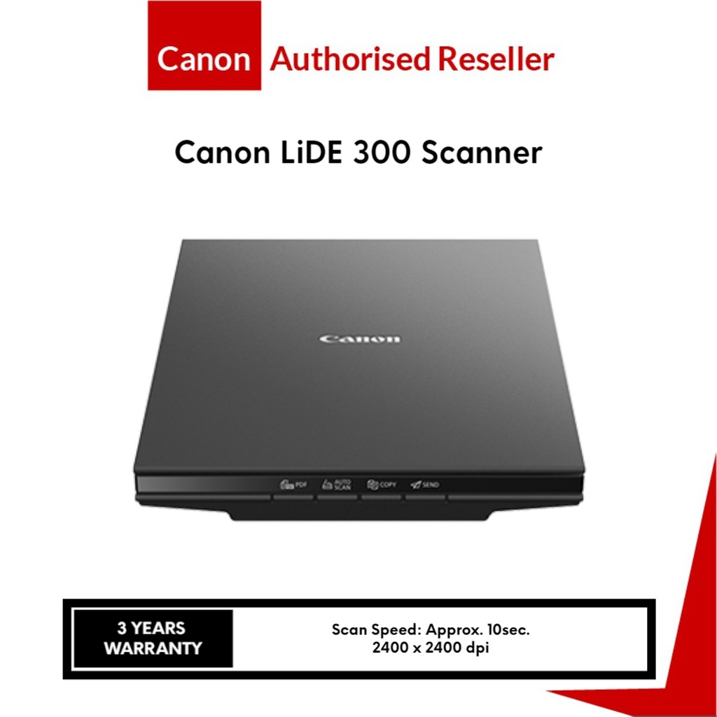 Canon Lide 300 Lide 400 Fast And Compact Flatbed Scanner Shopee Malaysia 7990