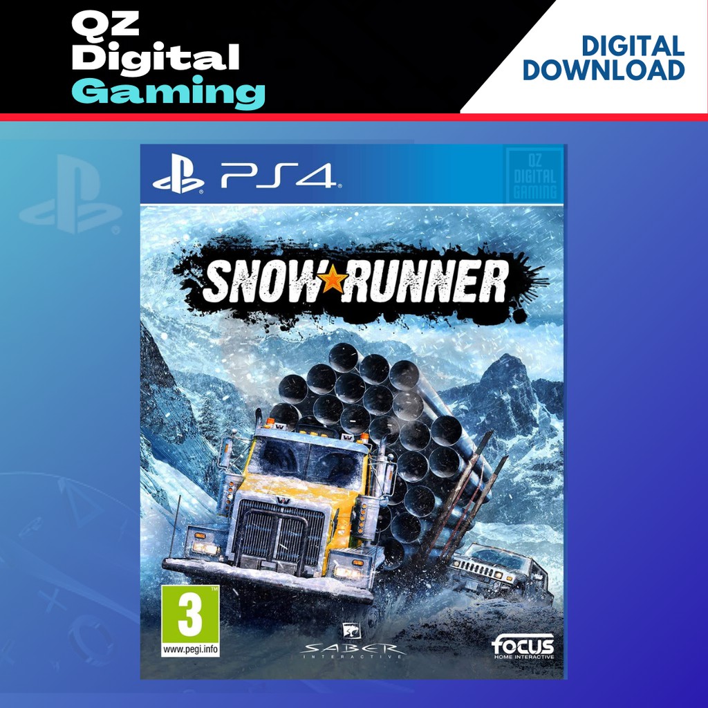 snowrunner digital download ps4