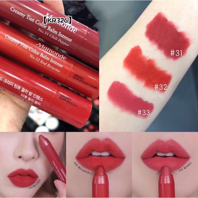 Momonde Creamy Tint Color Balm 31 32 Shopee Malaysia