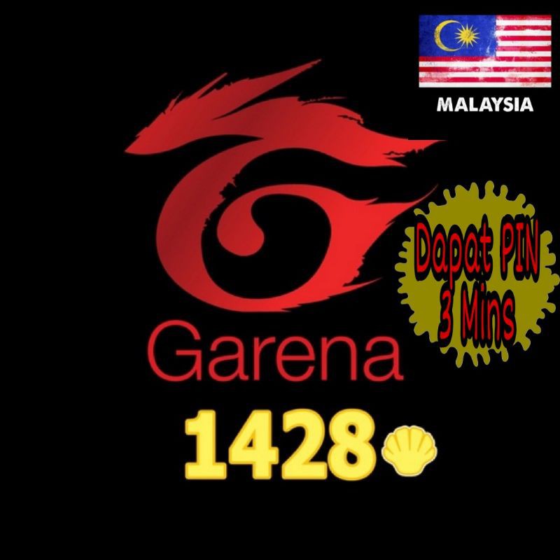 Garena Shell 500 725 1000 1428 2000 Shopee Malaysia