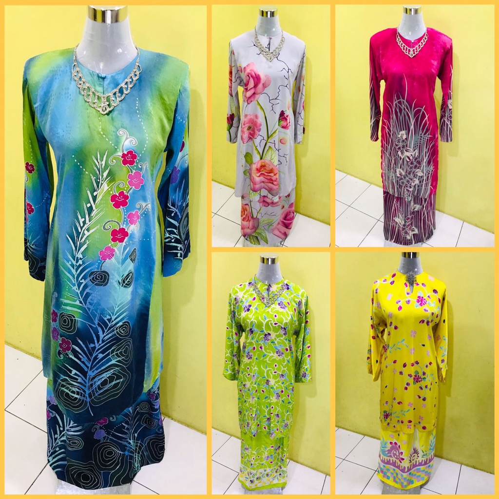 STB500🌸Sutera Asli Terengganu Baju Kurung Preloved Murah 🌸Batik ...