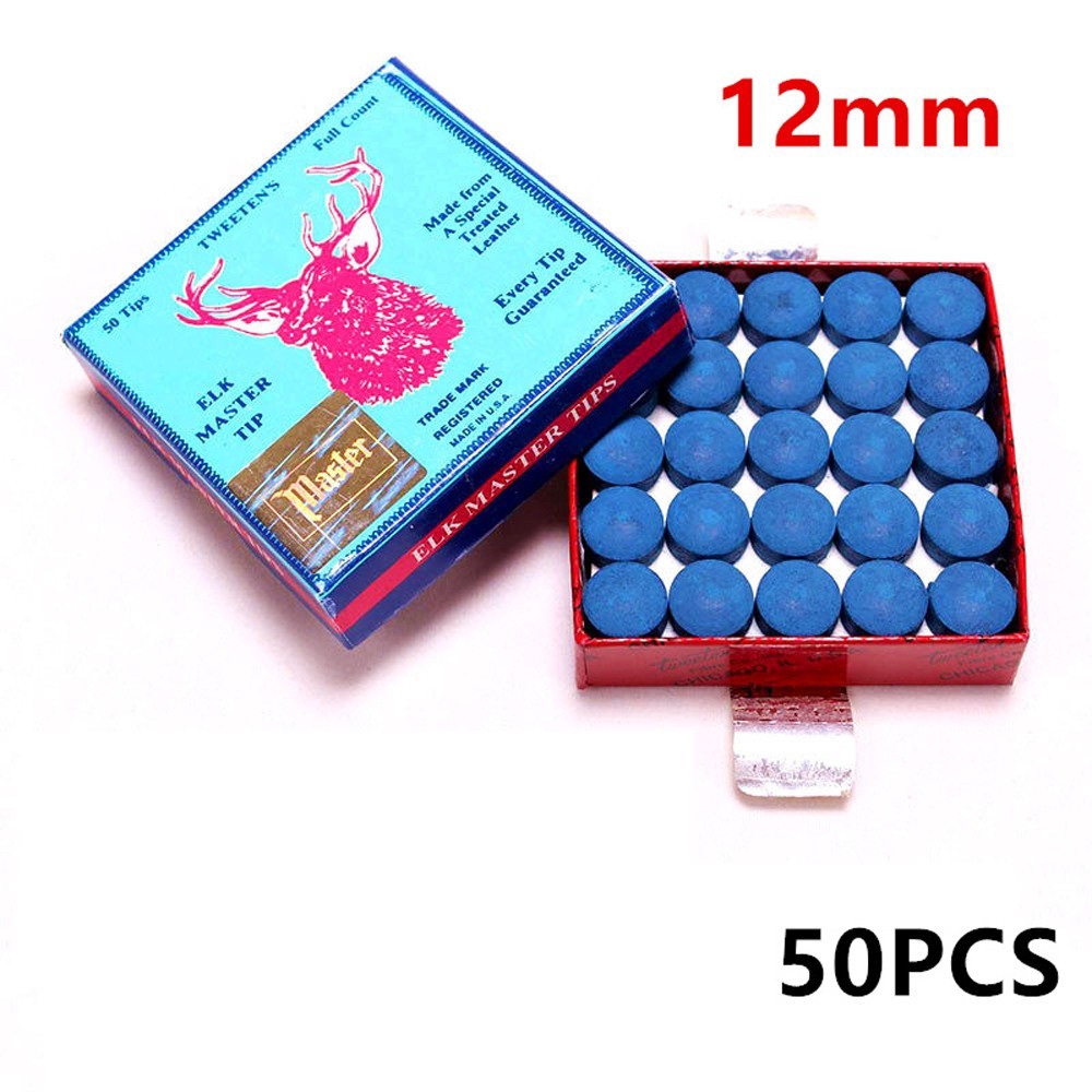 Durable Versatile 10pcs/50pcs Professional Snnoker Billiards 9mm 10mm 11mm 12mm 13mm M Class Pool Cue Tips High Quali... - Image 5