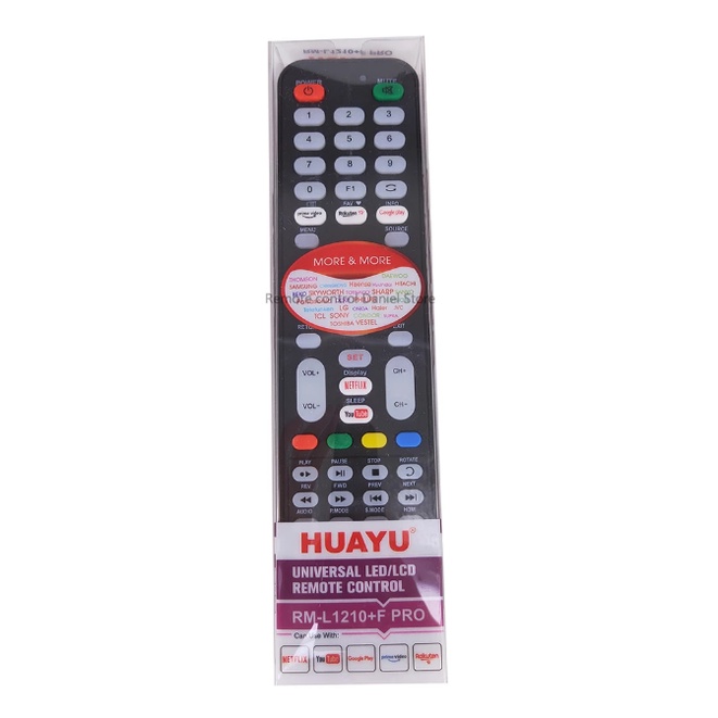 Purpose Reliable replacement Sam view led TV remote control 32 "to 75" Android/digital huayu RM-L1210 UNVERSUAL Tybe ... - Image 3