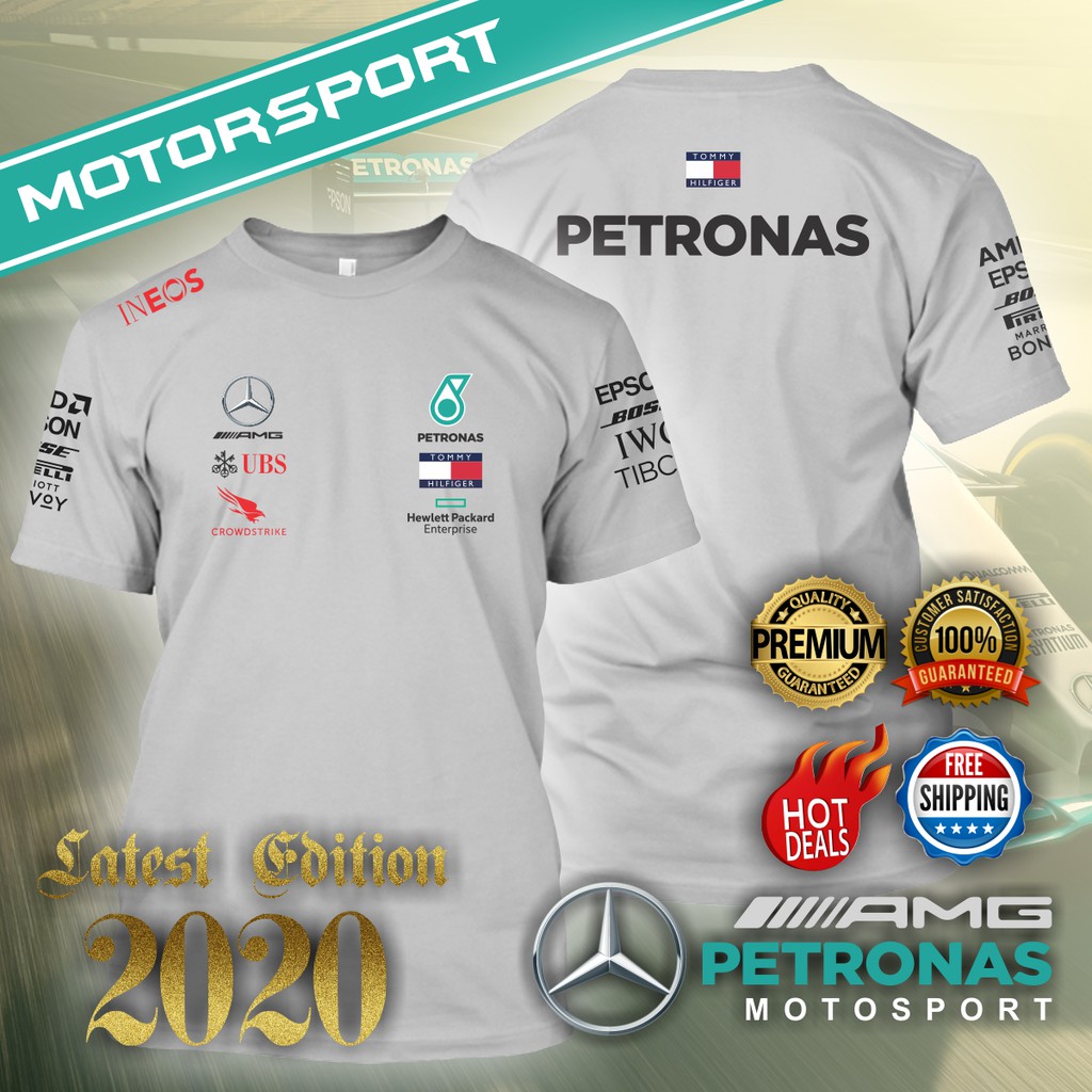 tommy hilfiger mercedes f1 t shirt