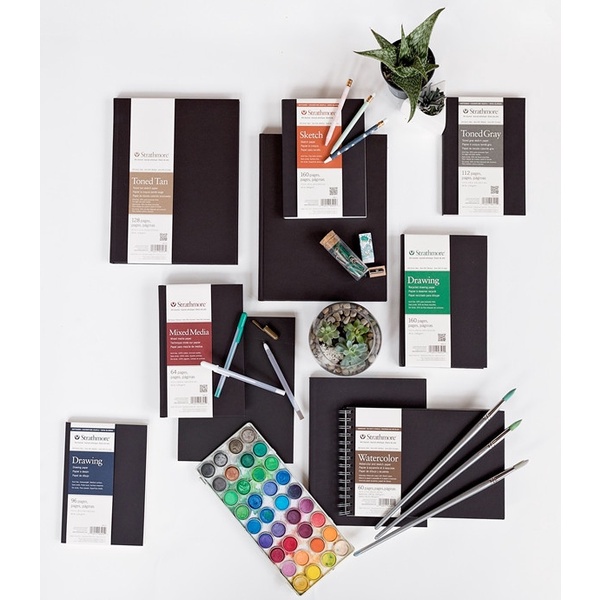 Strathmore 400 Series Toned Mixed Media Hardbound Art Journal (8.5"x5.5