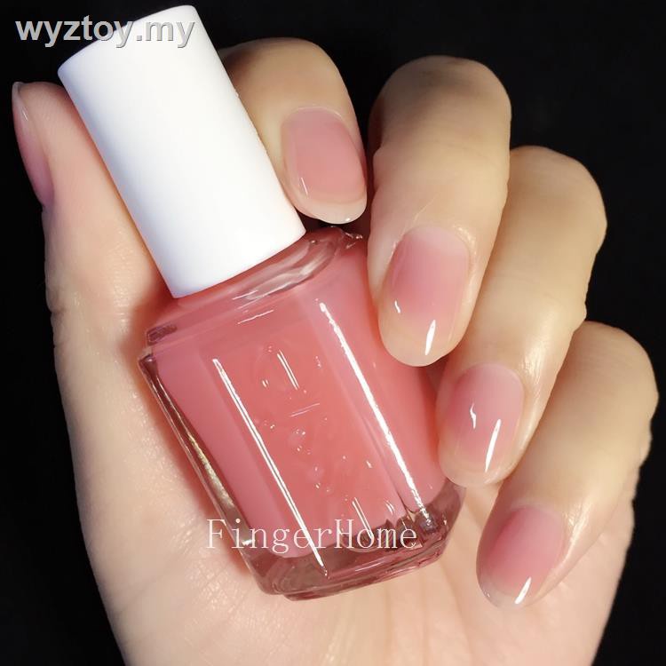 New The Authentic Essie Nail Polish 545 Water Embellish Transparent Watermelon Red Jelly Powder Healthy Natural Color Shopee Malaysia