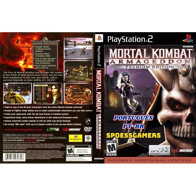 PS2 Mortal Kombat Armageddon (Premium Edition) | Shopee Malaysia