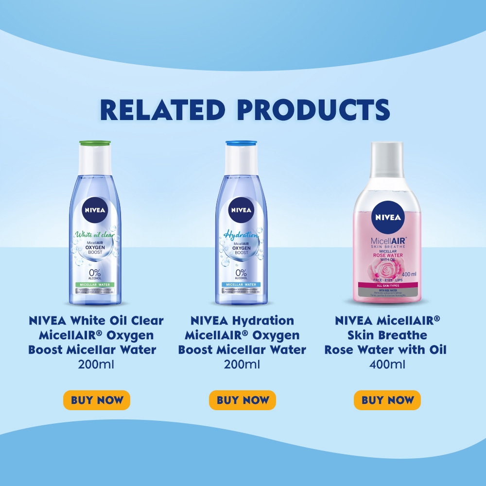 nivea micellar water oxygen boost