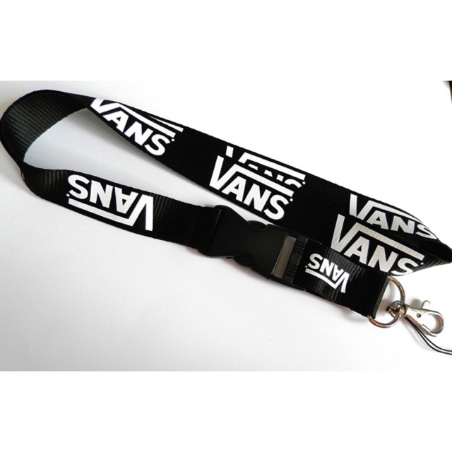 black vans lanyard