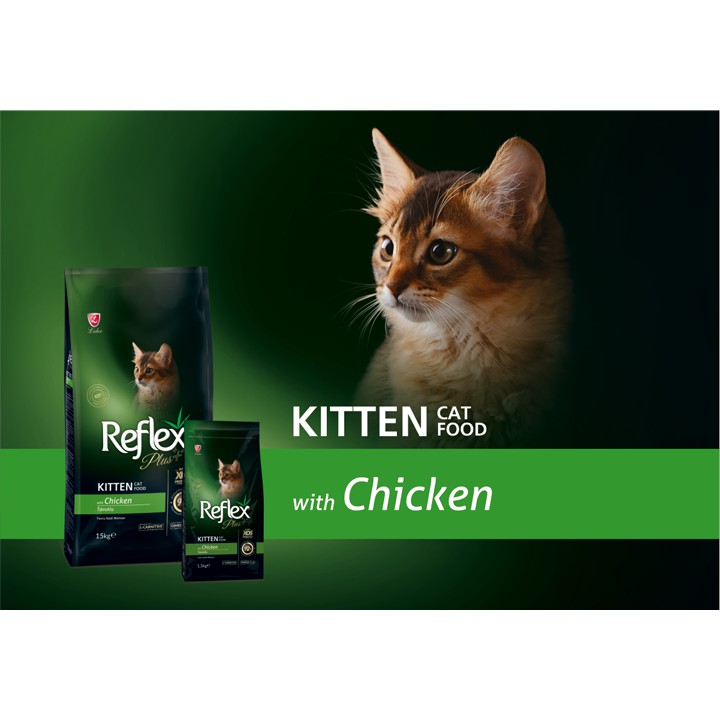 Reflex Plus Kitten Cat Food Chicken 15kg Shopee Malaysia 9877