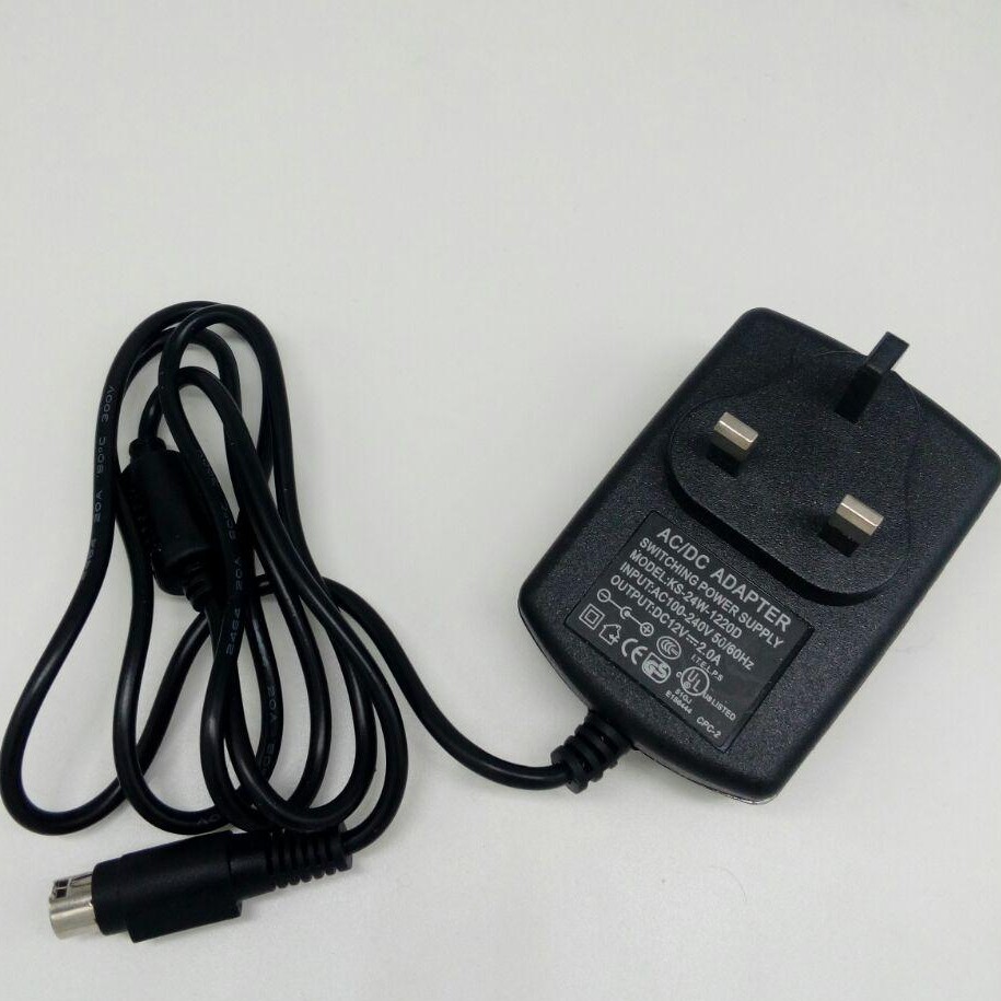 Hikvision DvR 4Pin 12V 2A power adapter Shopee Malaysia