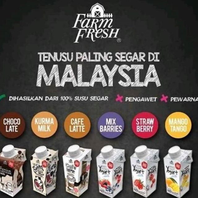 Hot Sale Harga Promosi Susu Segar Uht Farm Fresh Milk 200ml Shopee Malaysia