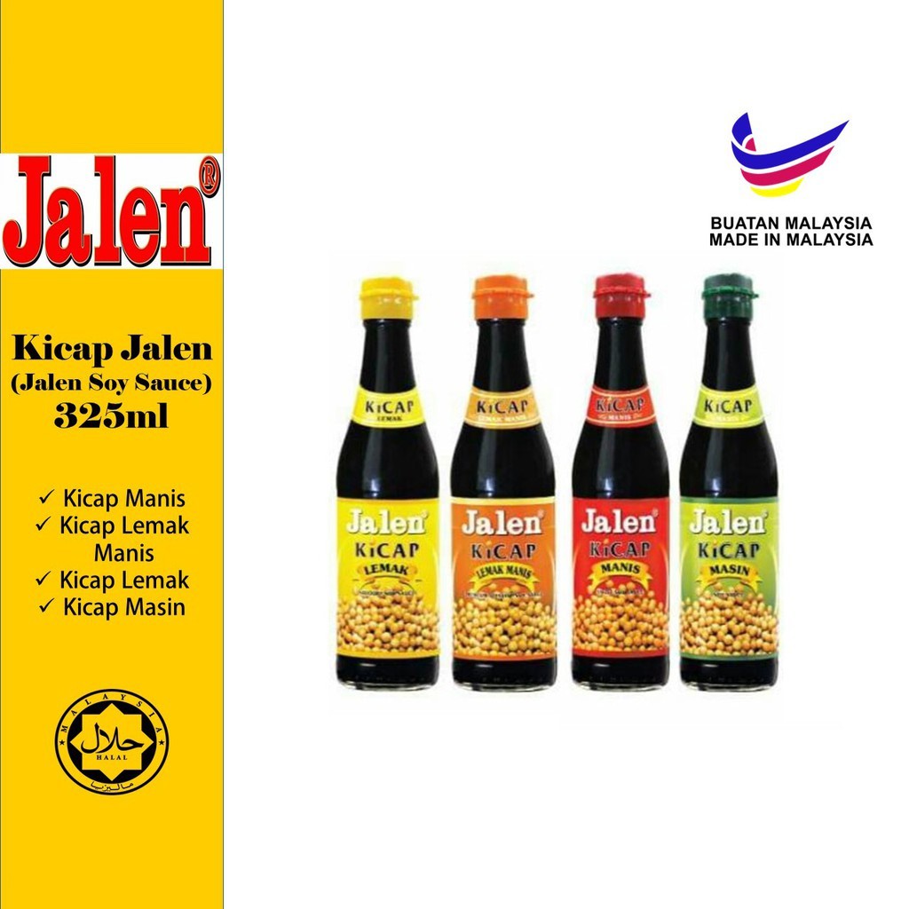 Kicap Jalen Pelbagai Perisa 325ml Shopee Malaysia