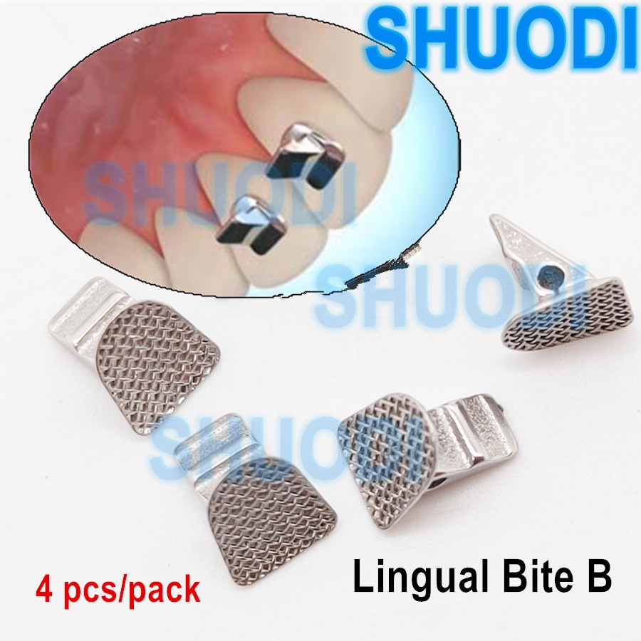 4ps/pack Dental Closed Bite Turbos Button Orthodontic Lingual Button Bondable Bracket Shopee