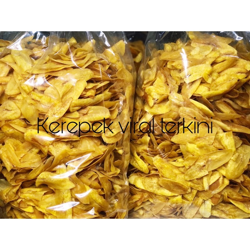 Kerepek Pisang Tandukbanana Chipsserungbulat 250g 500g 1kg Shopee Malaysia 4279