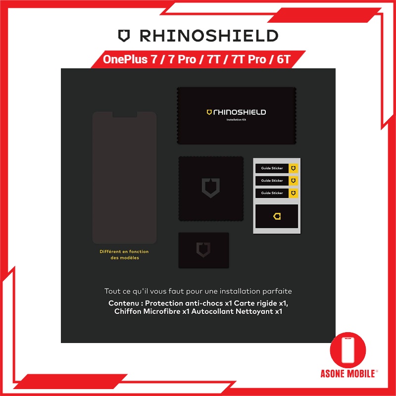 Original RhinoShield Impact Flex OnePlus 7 / 7 Pro / 7T / 7T Pro / 6T Edge  to Edge Scratch Resistant Screen Protector | Shopee Malaysia