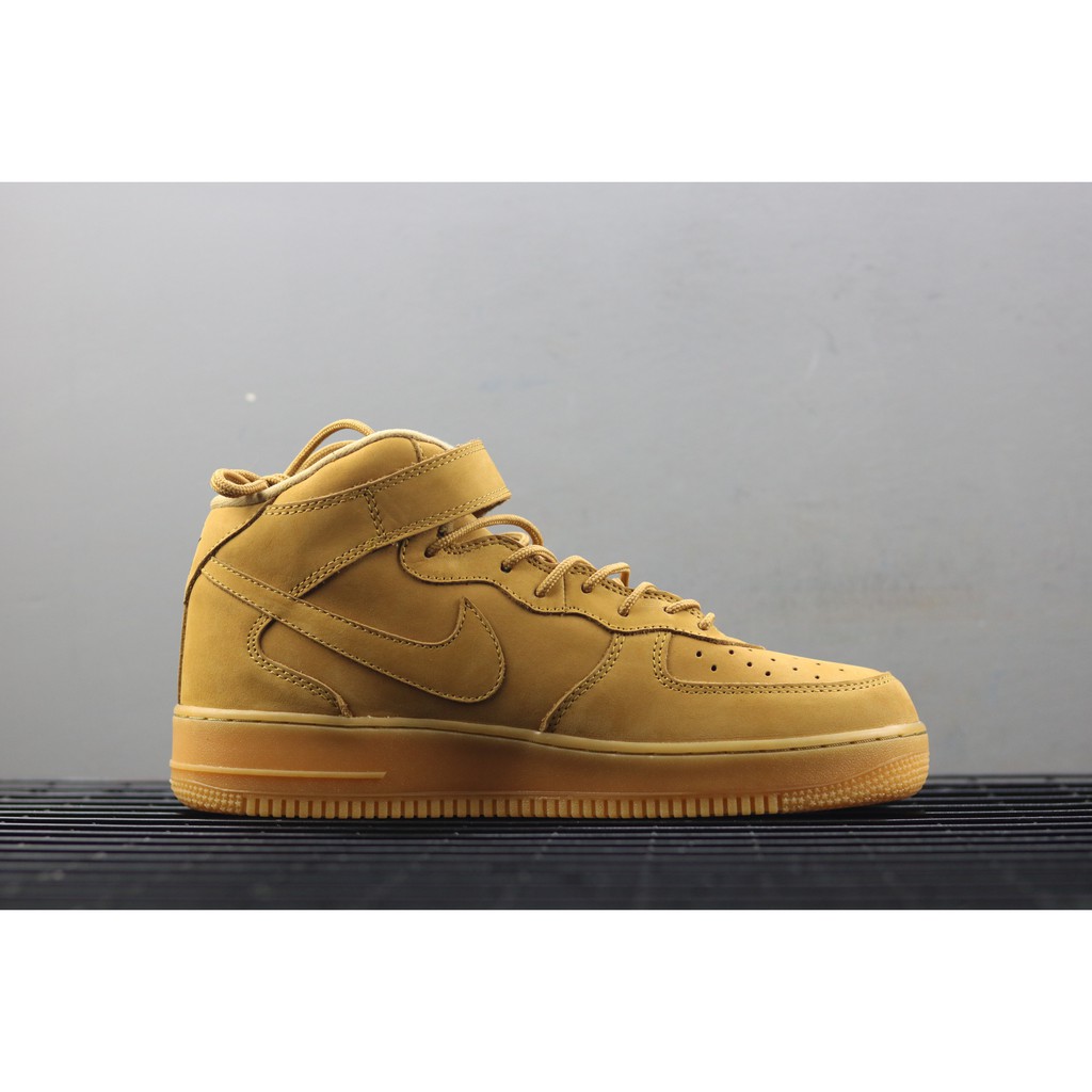 air force 1 mid flax