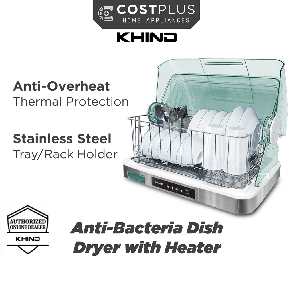 (Bubblewrap) Khind Dish Dryer Bowl Dryer with Hygienic Drying