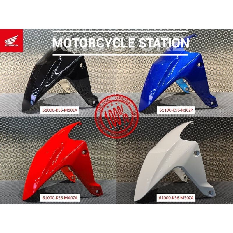 HONDA RS150 FRONT FENDER (ORIGINAL) Mudguard RS 150 100% ORIGINAL ...