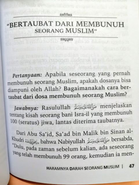 Haramnya Darah Seorang Muslim Shopee Malaysia
