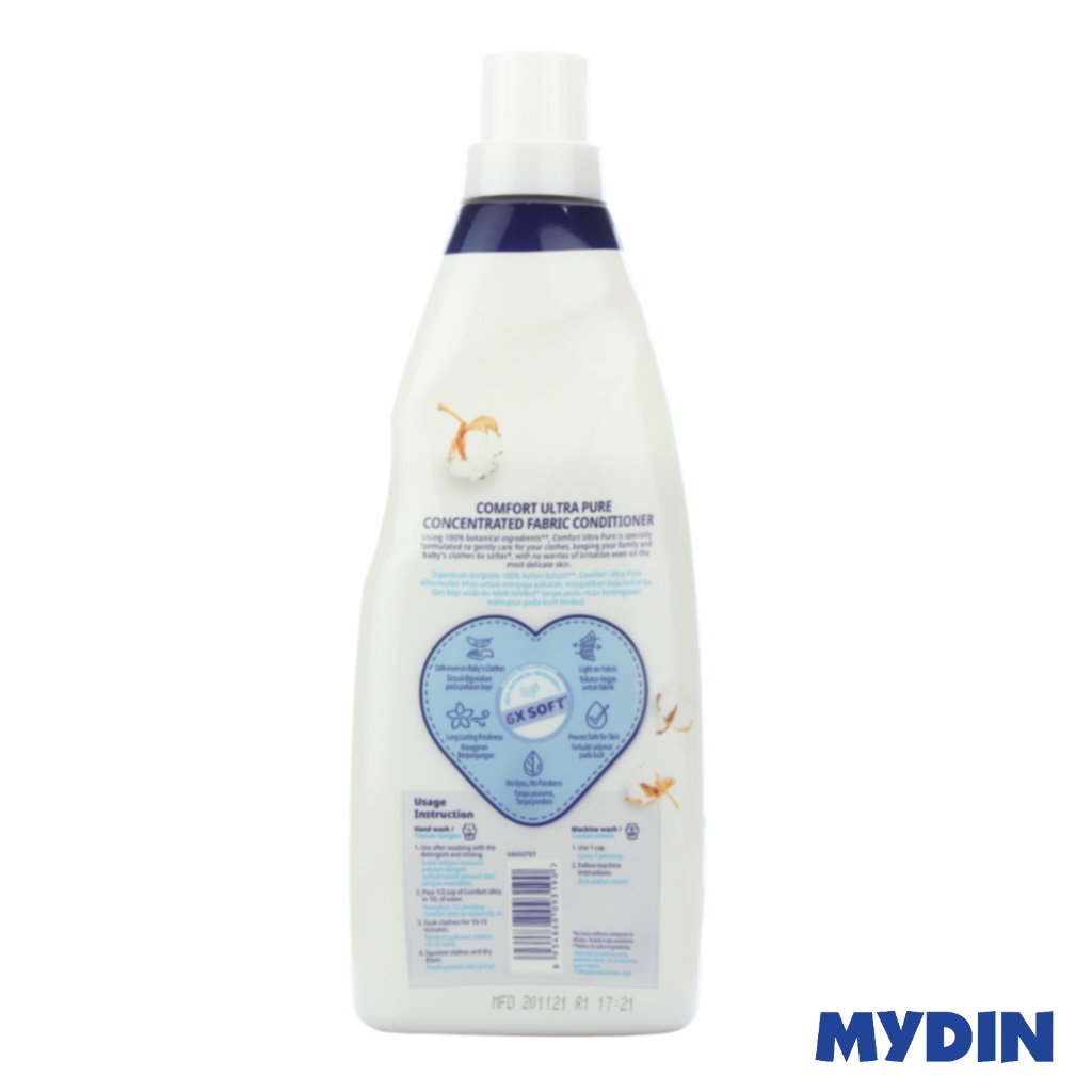 Comfort Ultra Concentrated Fabric Conditioner Pure (800ml)