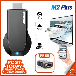 𝗡𝗘𝗪 𝗘𝗗𝗜𝗧𝗜𝗢𝗡 Wifi Display Receiver M2 Plus Casting Function PC Projector Ezmira Airplay DLNA TV Stick Dongle