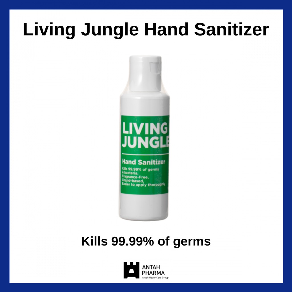 [CLEARANCE SALE] Living Jungle Hand Sanitizer 100ml (70 alcohol