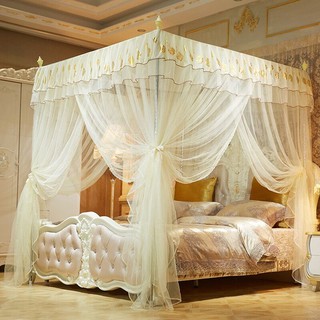 Royal Court Romantic Mosquito Net Three Open Door Without Frame